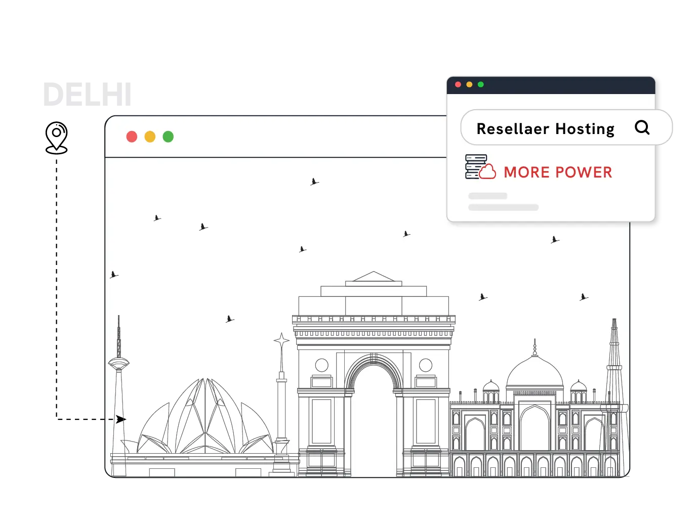 Premier Reseller Hosting in Delhi | Cantech