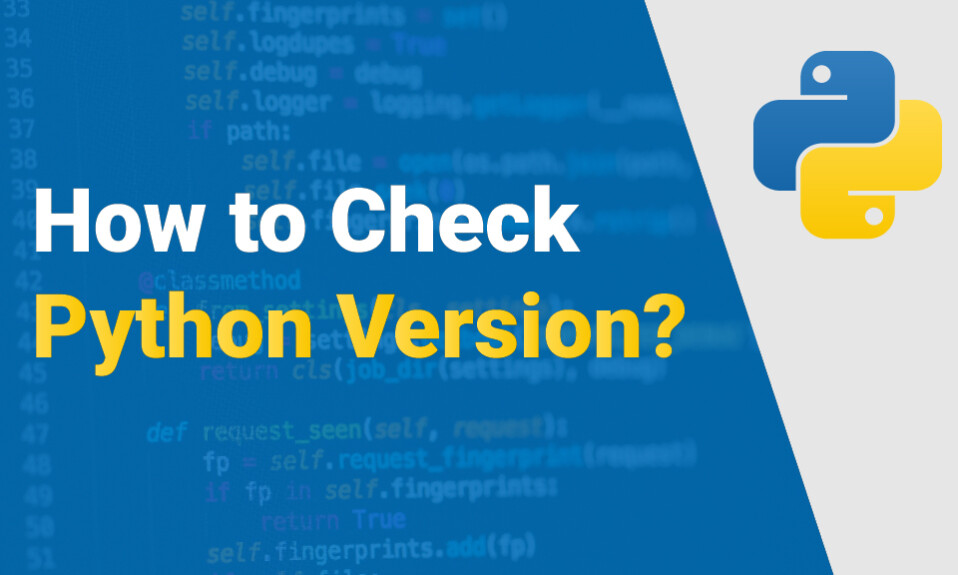 How to Check Python Version?