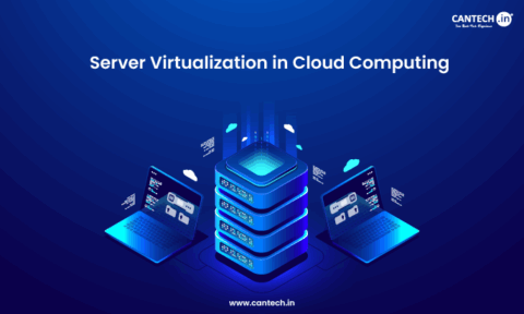 What is server virtualization in cloud computing?