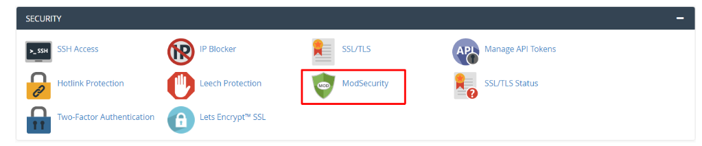 ModSecurity 