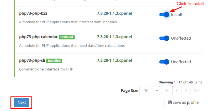 extensions to install