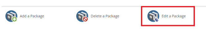 Edit A Package