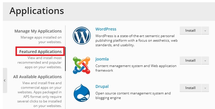 Featured Applications