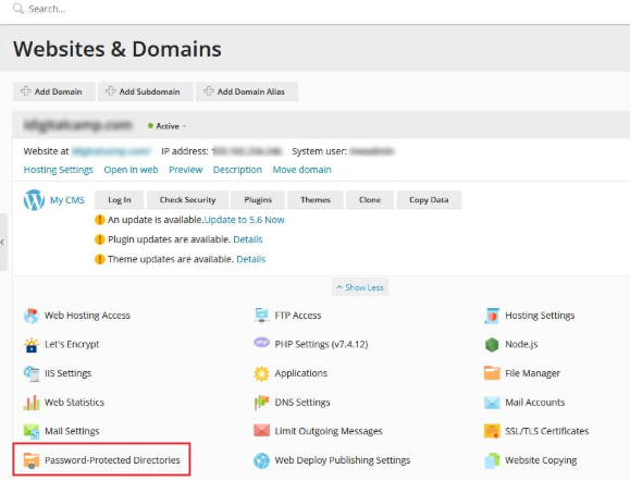 Password-Protected Directories