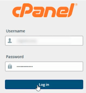 Login to cPanel