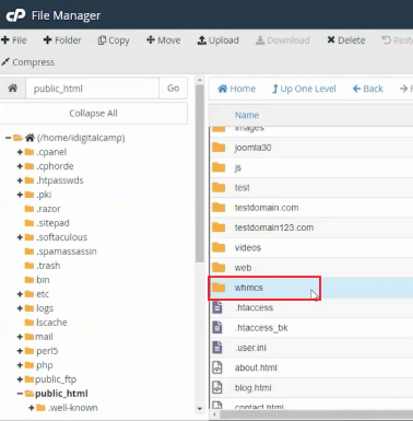 Find WHMCS Directory