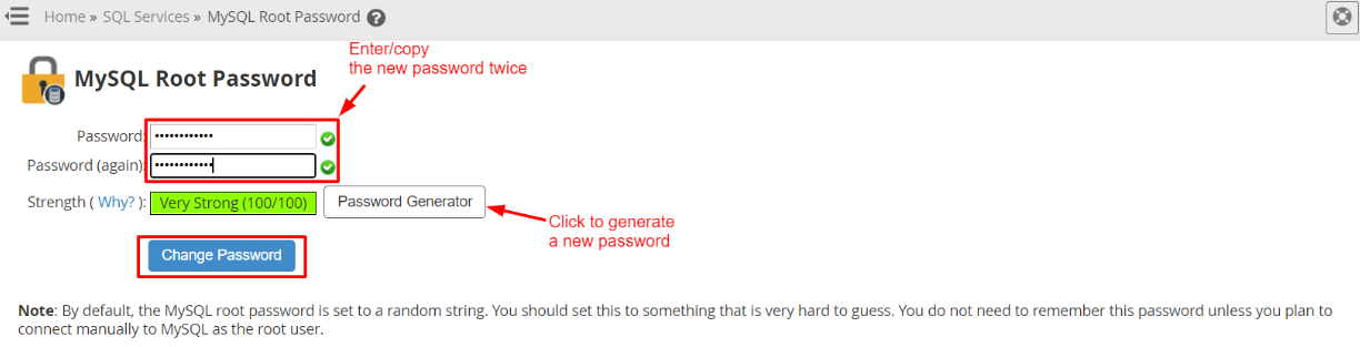 Change Password