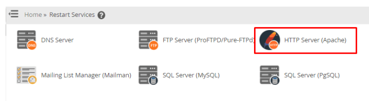 HTTP Server (Apache)