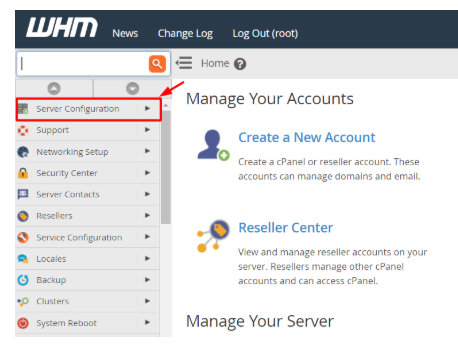 Server Configuration