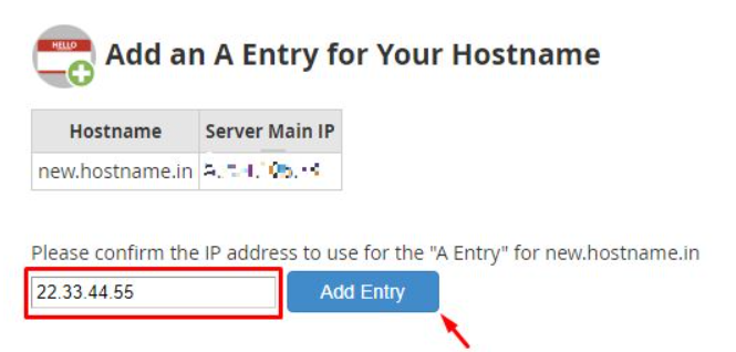 Assign IP Address